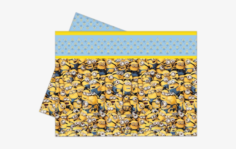 Despicable Me Minions Tablecover - Minions Sunshade- White, Accordion, Front, transparent png #3314711
