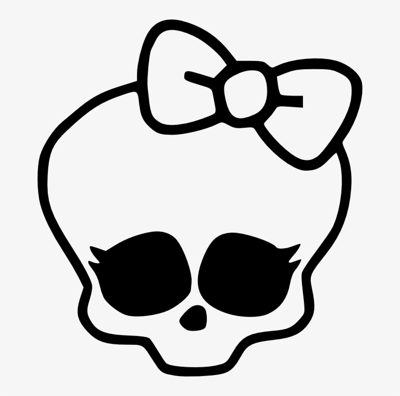 Monster High Skull - Draw A Monster High, transparent png #3315128