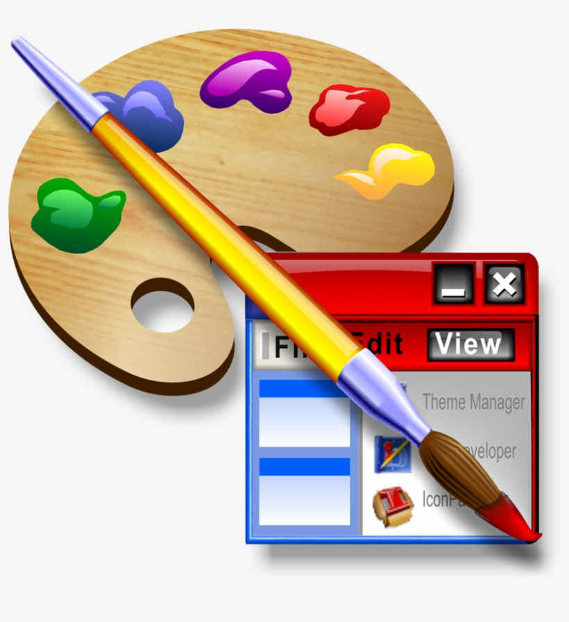 Free Download Windowblinds For Windows - Look And Feel Icon, transparent png #3315150