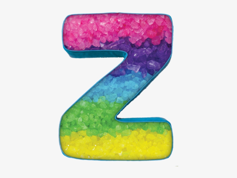 Picture Of Z Initial Microbead Pillow - Iscream Microbead Fleece-backed Letter Z Initial Pillow, transparent png #3315266