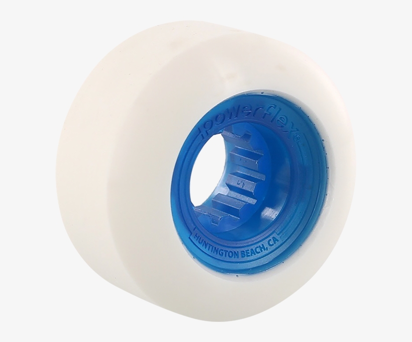 Powerflex Skateboards Rock Candy White / Clear Blue - Skateboard, transparent png #3315269