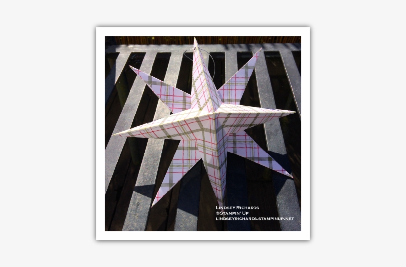 Merry Moments Designer Series Paper Stack 3d Star, - Plaid, transparent png #3315519