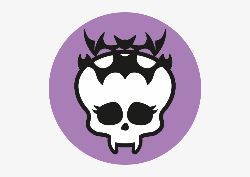 37 Elissabat - Monster High Clawdeen Wolf Skull, transparent png #3315561