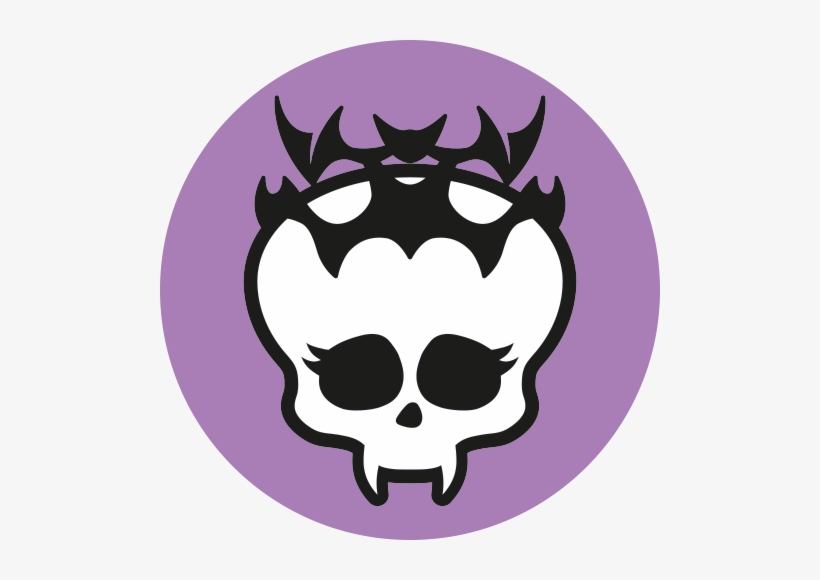 37 Elissabat - Monster High Clawdeen Wolf Skull, transparent png #3315561