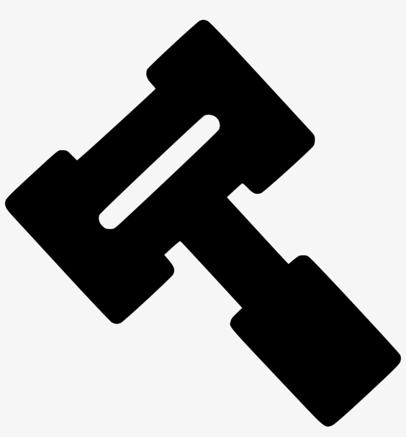 Gavel Law And Crime Comments - Gavel Icon, transparent png #3315675