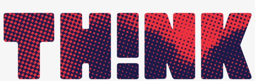 Think Halftone Masked Red - Printing, transparent png #3315925