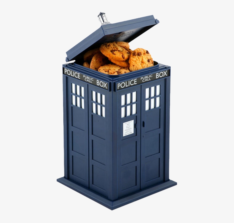 Doctor - Doctor Who - Tardis Cookie Jar (with Light, transparent png #3316178