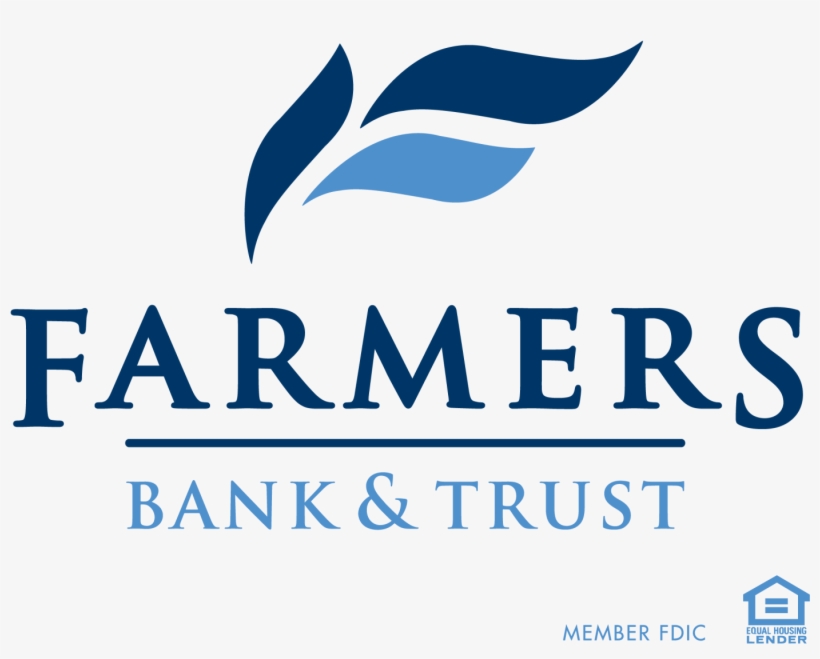 Bank Logo - Farmers Bank And Trust Logo, transparent png #3316615