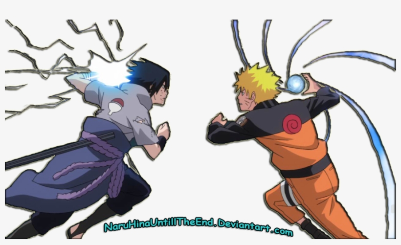 Naruto E Sasuke Png - Naruto Vs Sasuke Png, transparent png #3316966