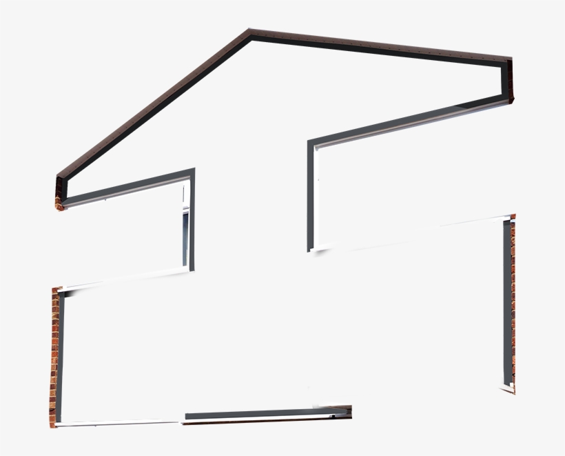 Trim Slate Grey - Handrail, transparent png #3316991