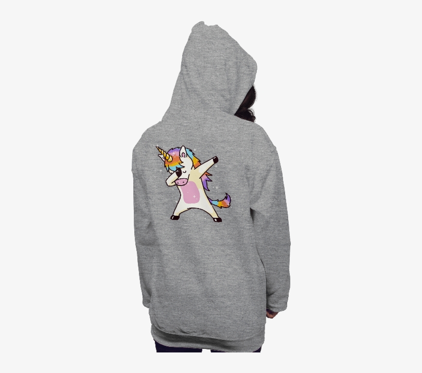 Dabbing Unicorn - Women's Dabbing Unicorn Shirt Dab Hip Hop Magic Girl, transparent png #3317192