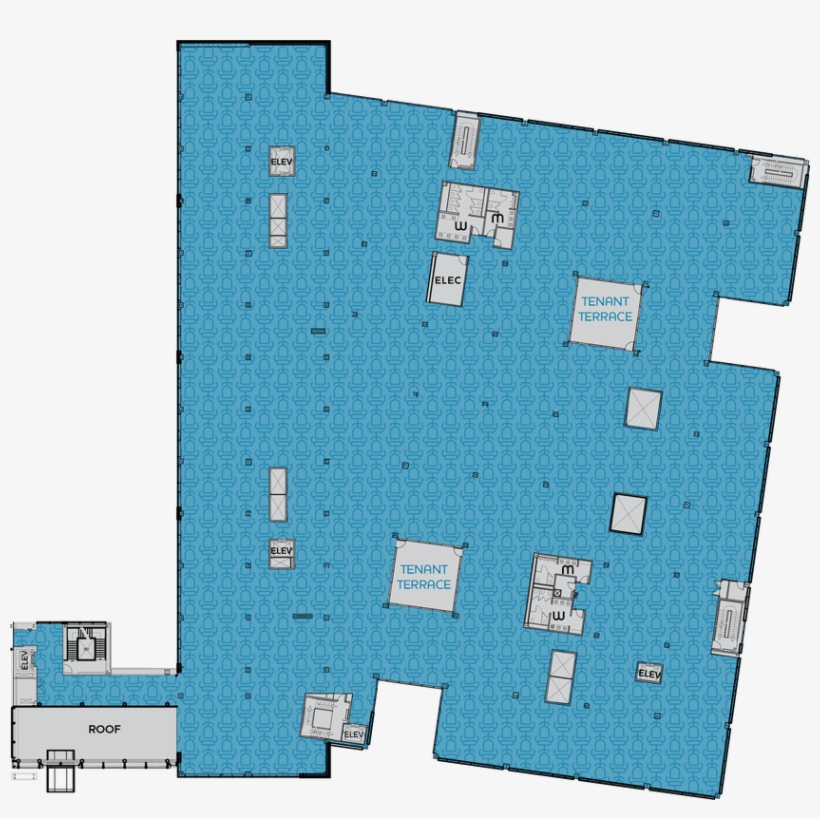 56,290 Sf - Floor Plan, transparent png #3317237