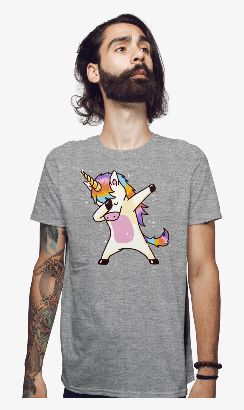 Dabbing Unicorn - Women's Dabbing Unicorn Shirt Dab Hip Hop Magic Girl, transparent png #3317587