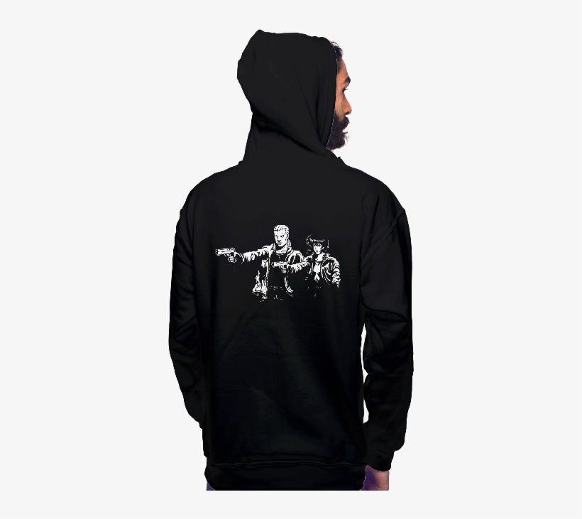 Cyborg Fiction - Doomguy Hoodie, transparent png #3317837