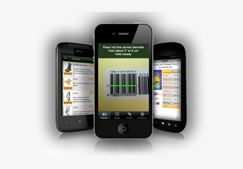 Build An Iphone/android Barcode Scanner App Using Php - Android Barcode Scanner, transparent png #3317911