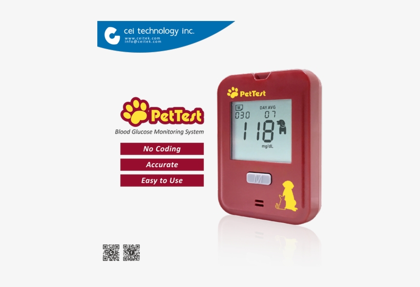 No Coding Pet Home Use Veterinary Blood Glucose Meter - Portable Nebulizer Taiwan, transparent png #3317989