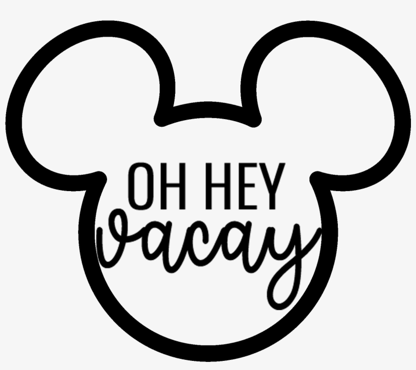 To Make The Disney 'oh Hey Vacay' Shirt With Cricut - Disney Shirt Cricut, transparent png #3318013