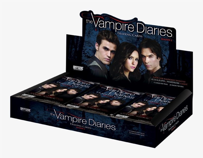 The Vampire Diaries Trading Cards Season - De Vampire Diaries 1, transparent png #3318649
