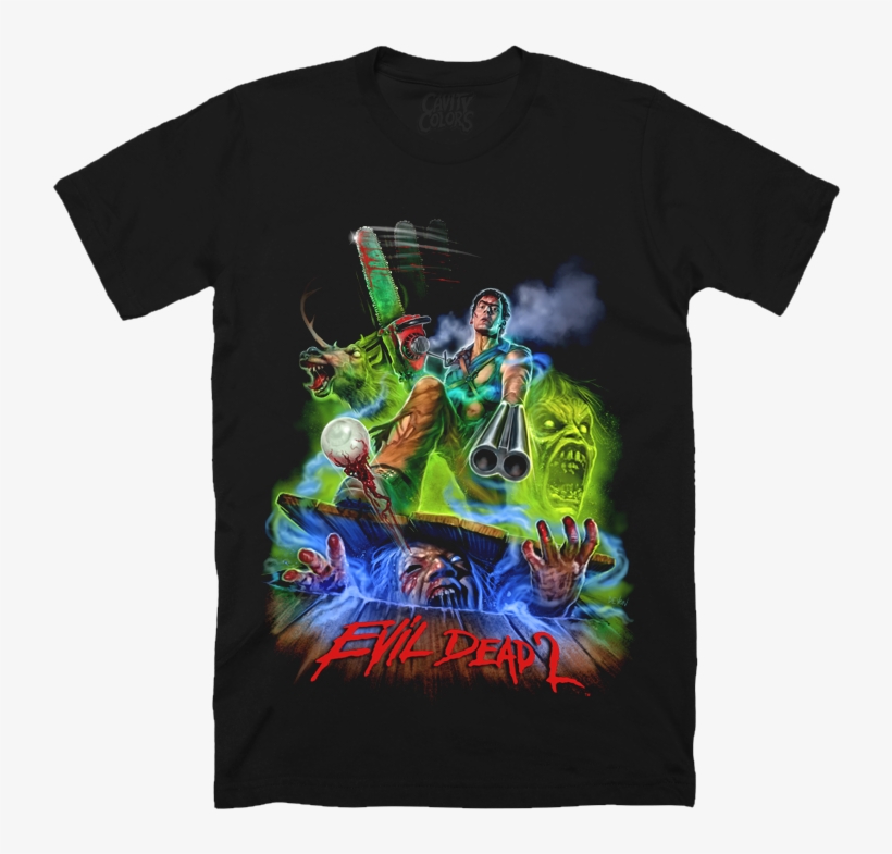 Hero Ash - T-shirt - Cavity Colors Evil Dead, transparent png #3318952