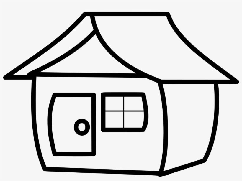 Png House Black And White Transparent House Black And - H Is For House Worksheet, transparent png #3319045