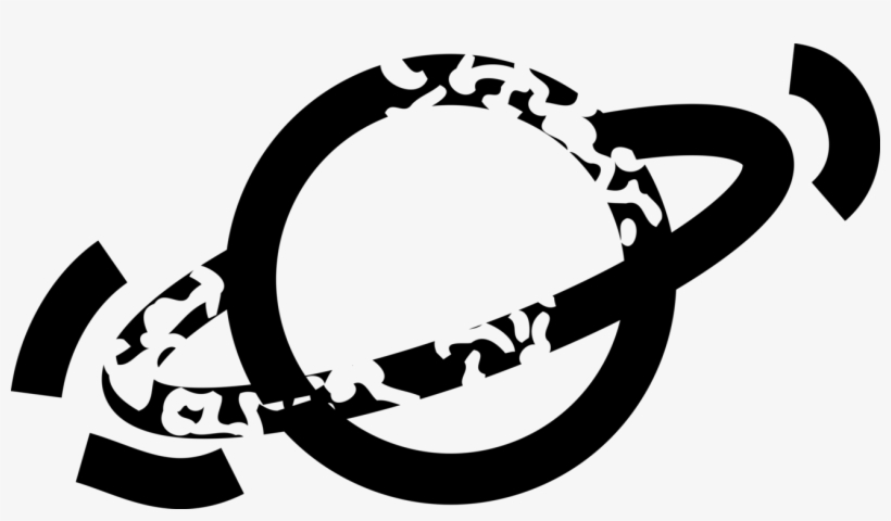 Vector Illustration Of Solar System Planet Saturn With - Research, transparent png #3319296