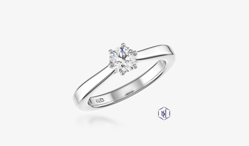 Tulip Engagement Ring, - Ring, transparent png #3319413