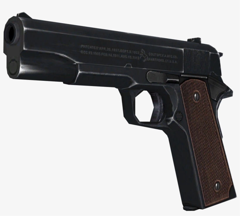 M1911 Model Waw - Glock Pearce Magazine Extension, transparent png #3319930