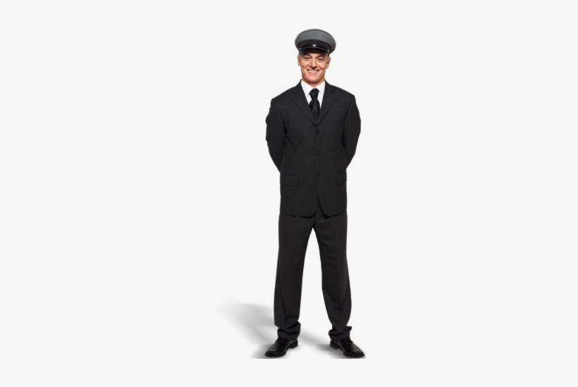 -valet Parking, Outstation Driving, Events, Night Outs - Limo Driver Standing Png, transparent png #3320080