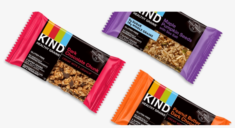 Kind Healthy Grains® Bar Variety Pack - Kind Healthy Grains Granola Bars Dark Chocolate Chunk, transparent png #3320107
