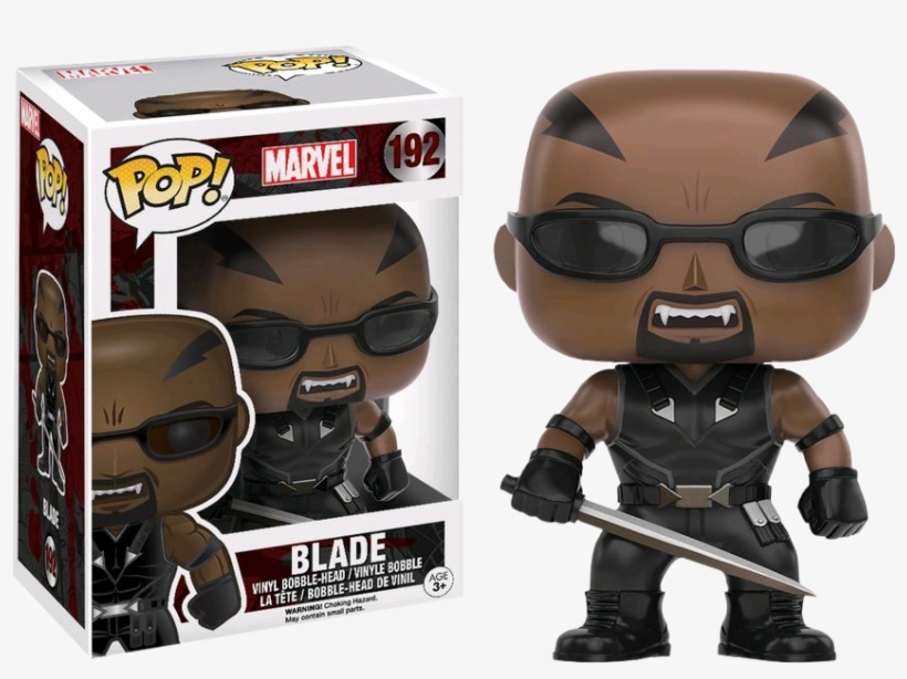 Pop Marvel 192 - Blade Pop, transparent png #3320149