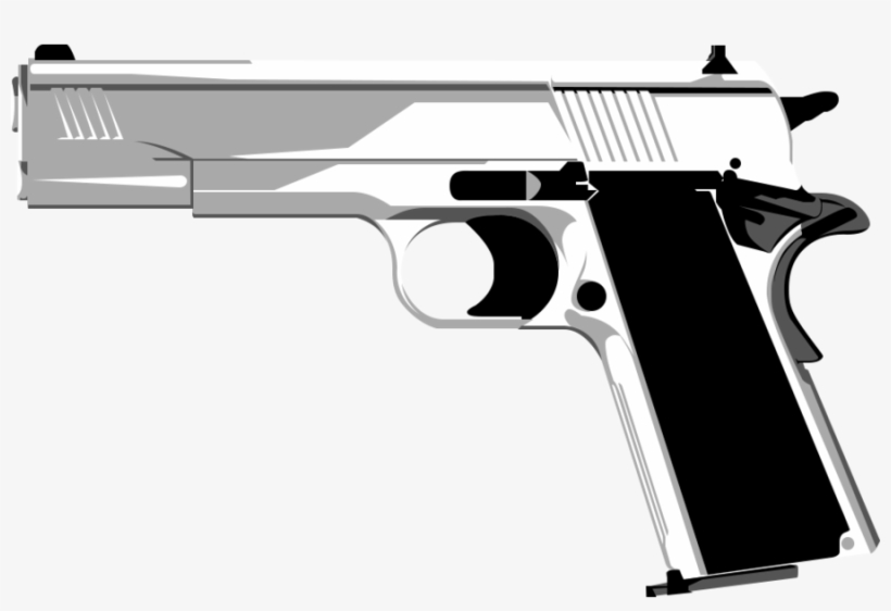 1911 Vector By Xtianchua25 - Въздушен Пистолет Colt 1911, transparent png #3320278