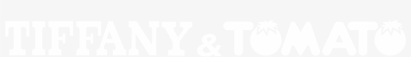 Tiffany & Tomato Logo Black And White - White Background Instagram Size, transparent png #3320331