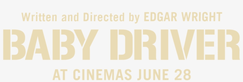 Baby Driver Movie Logo Png, transparent png #3320547