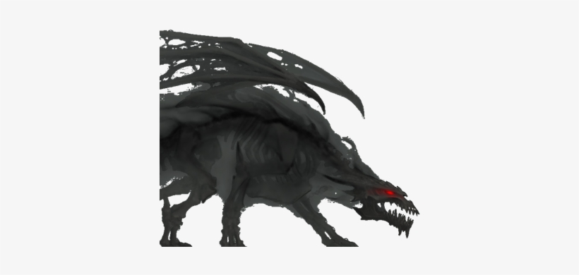 Dragon Of Shadow - Portable Network Graphics, transparent png #3320556