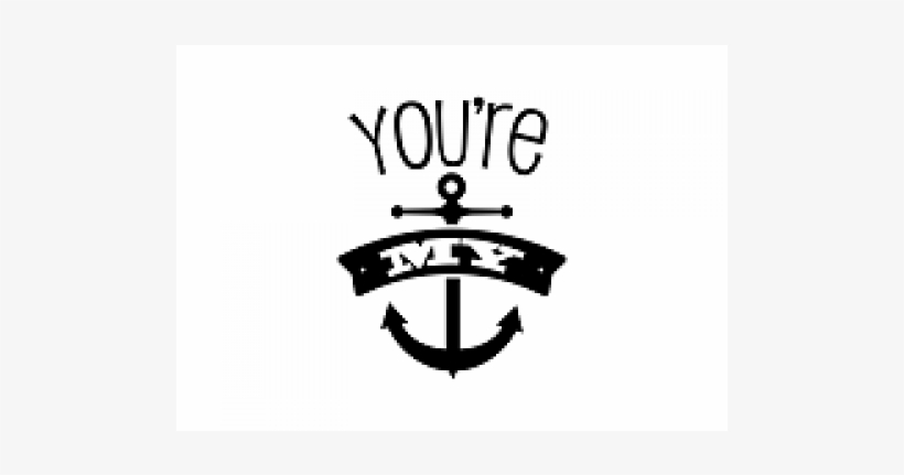 You Re My Anchor Bookami® Silhouette Book Folding On - Emblem, transparent png #3320581