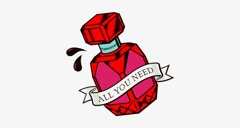 Fragrance - Tiffany Tattoo Shop, transparent png #3320602