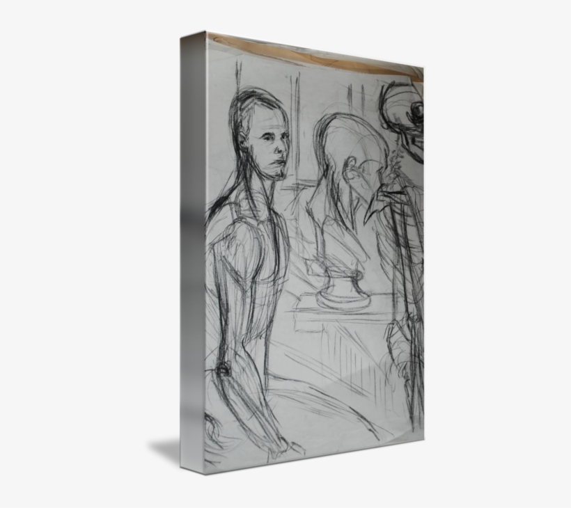 Graphic Transparent Portrait Study By Tiffany - Sketch, transparent png #3320608