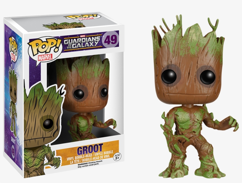 Mossy Groot Funko Pop, transparent png #3320721
