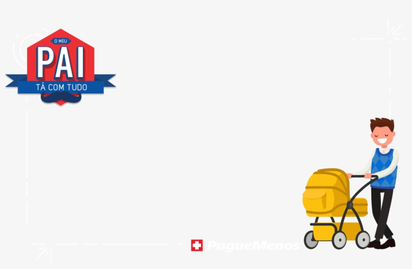 Moldura Cartão Dia Dos Pais Pague Menos 2016 Opção - Child, transparent png #3321034
