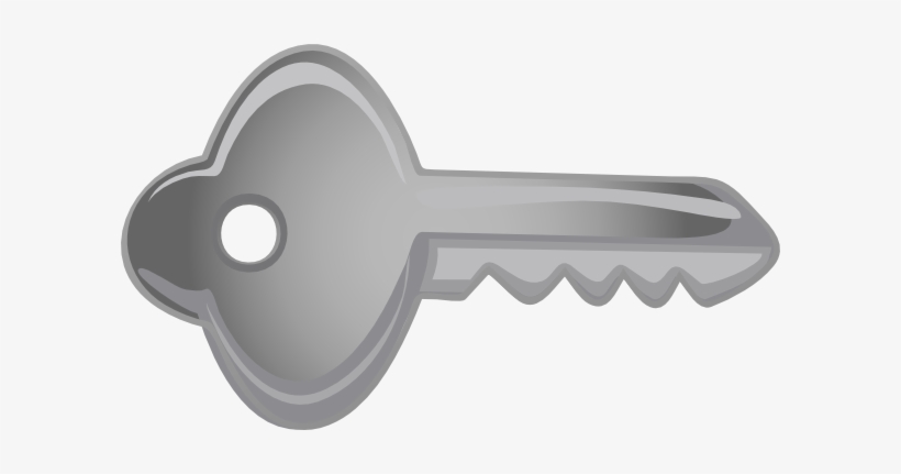 Key Clip Art Horizontal - Morley Zx Panel Range - Spare Key, transparent png #3321262