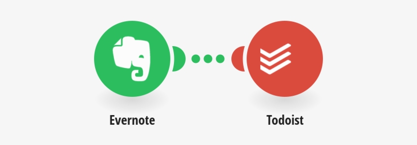 Add New Evernote Notes To Todoist As Tasks - Good Time To Do Work, transparent png #3321706