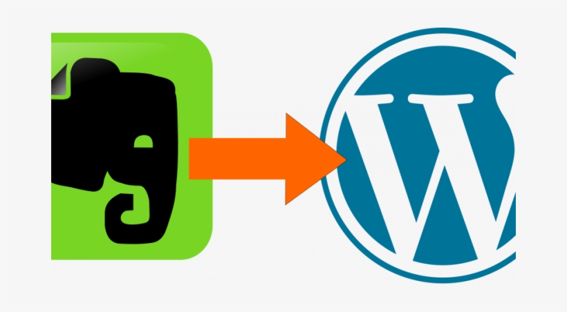 Evernote To Wordpress - Wordpress Logo Grey Vector, transparent png #3321926