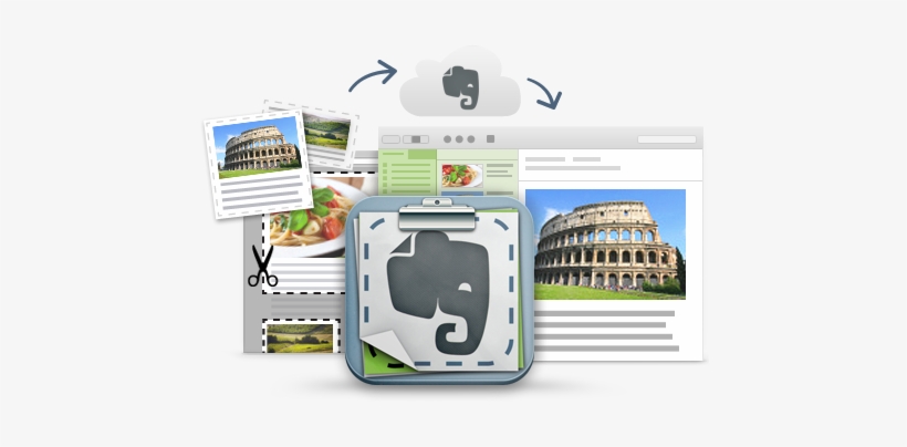 Evernote Hacked - Web Clipper Evernote, transparent png #3322084