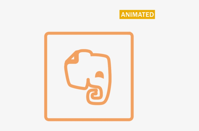 Evernote, transparent png #3322262