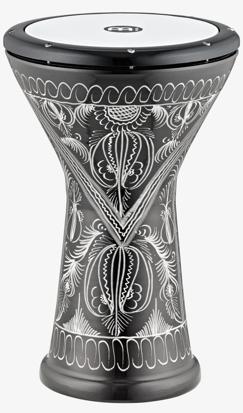 Aluminum Doumbek, Hand-engraved - Meinl He-3218 Bass Aluminium Doumbek Hand-engraved, transparent png #3322680