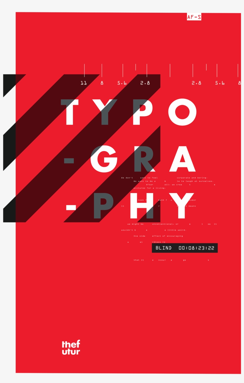 Futur Typography Poster, transparent png #3323789