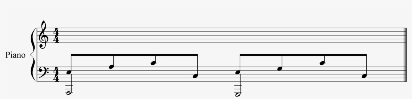 Stem Direction Of Cross-staff Notes Incorrect - Repeating Notes, transparent png #3323976