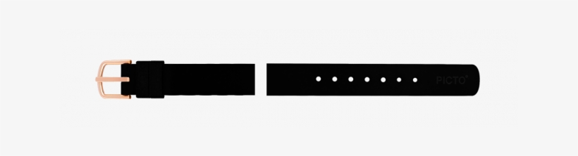 Black Silicone Strap, 12 Mm - Watch Strap, transparent png #3324155