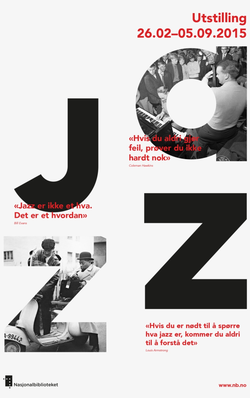 Black And White Jazz Typographic Posters, transparent png #3324204