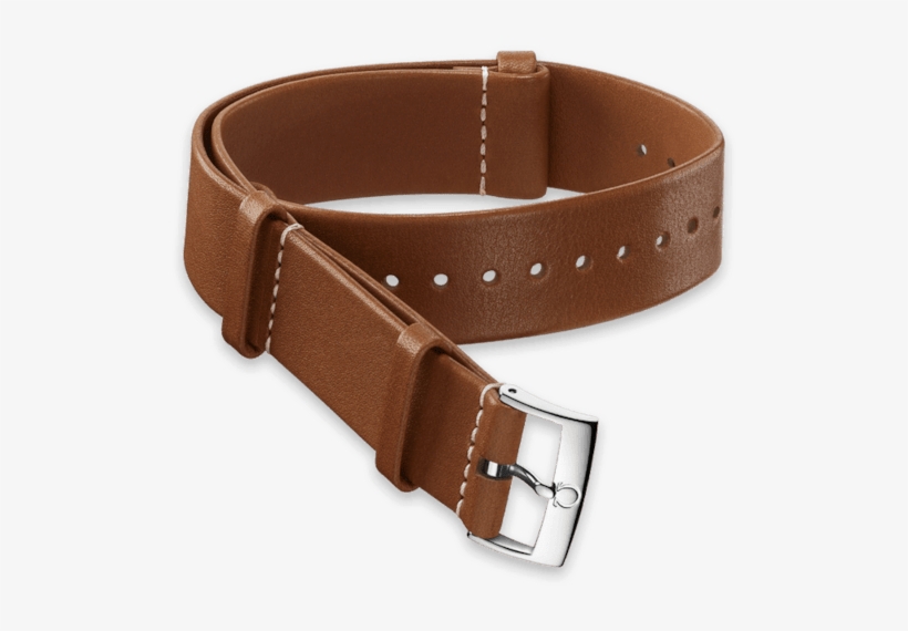 Golden Brown Novonappa Leather Strap - 031cuz010753, transparent png #3324228